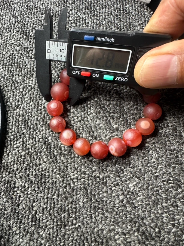 杨柳天然原矿鱼塘天眼手串