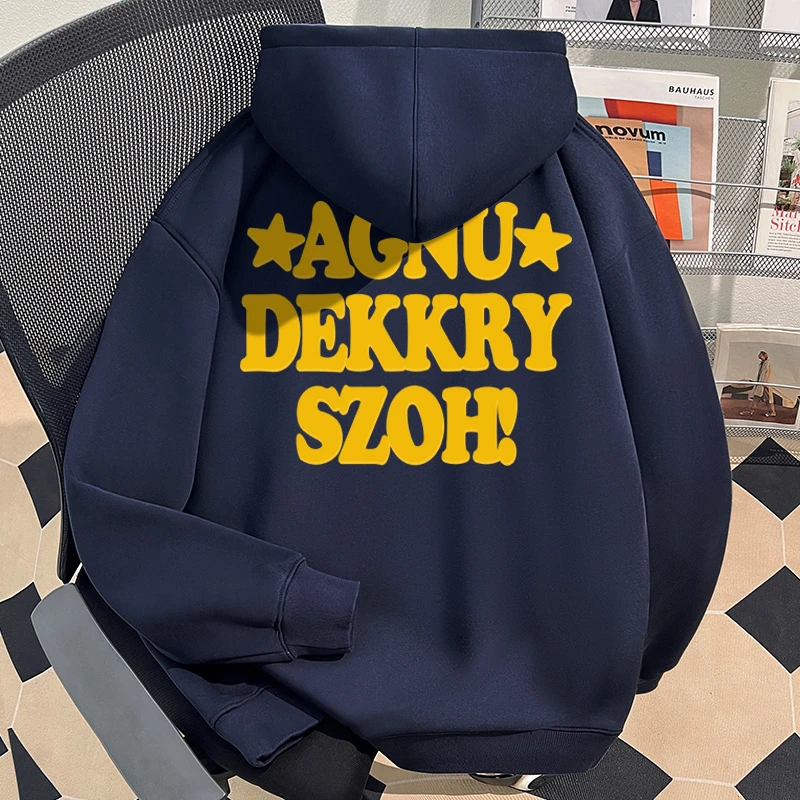 jtrt韩版hiphop创意星星美式连帽卫衣男女春秋宽松慵懒风休闲外套