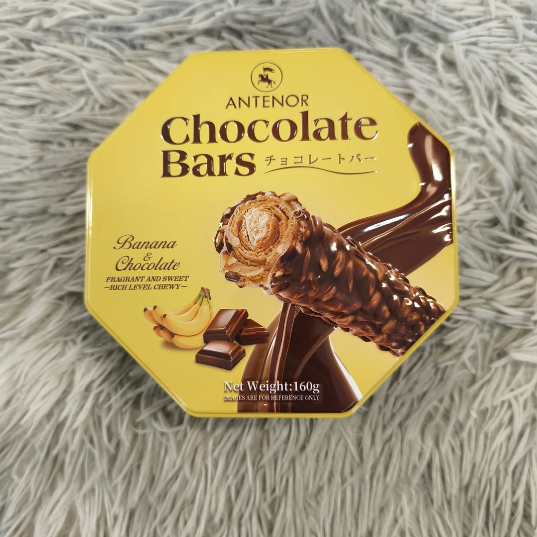 港式香蕉味巧克力棒涂层饼干