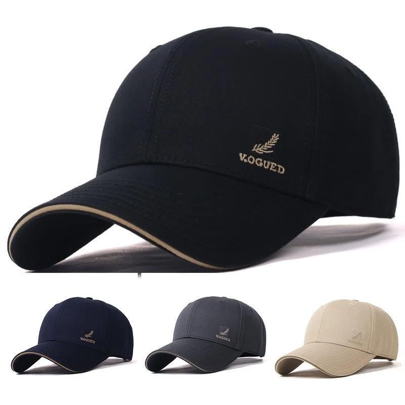 硬顶有型帽子男士新款显脸小棒球帽韩版时尚休闲鸭舌帽防晒遮阳帽