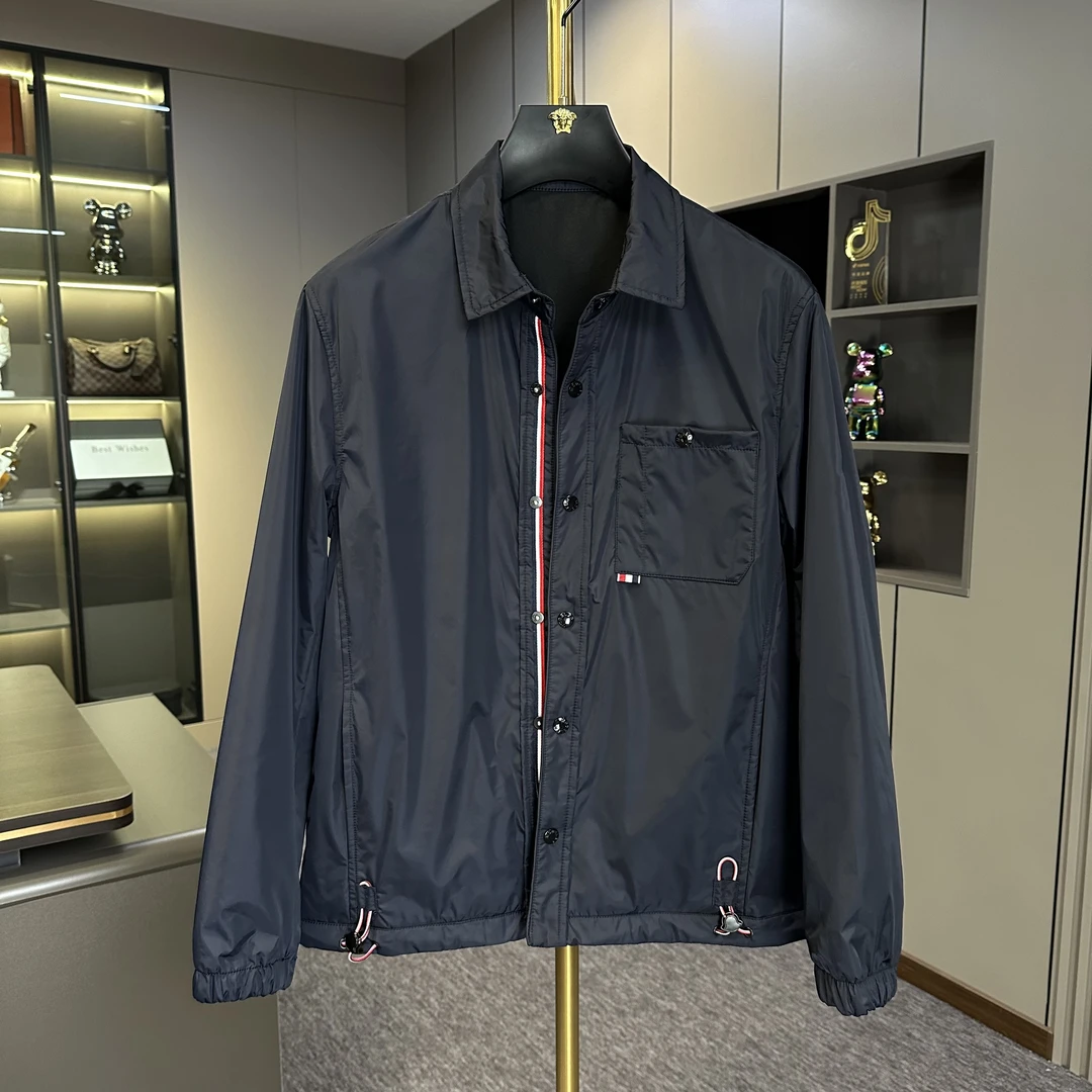 【加棉翻领款】秋冬新款男士翻领夹克百搭商务休闲外套3001S