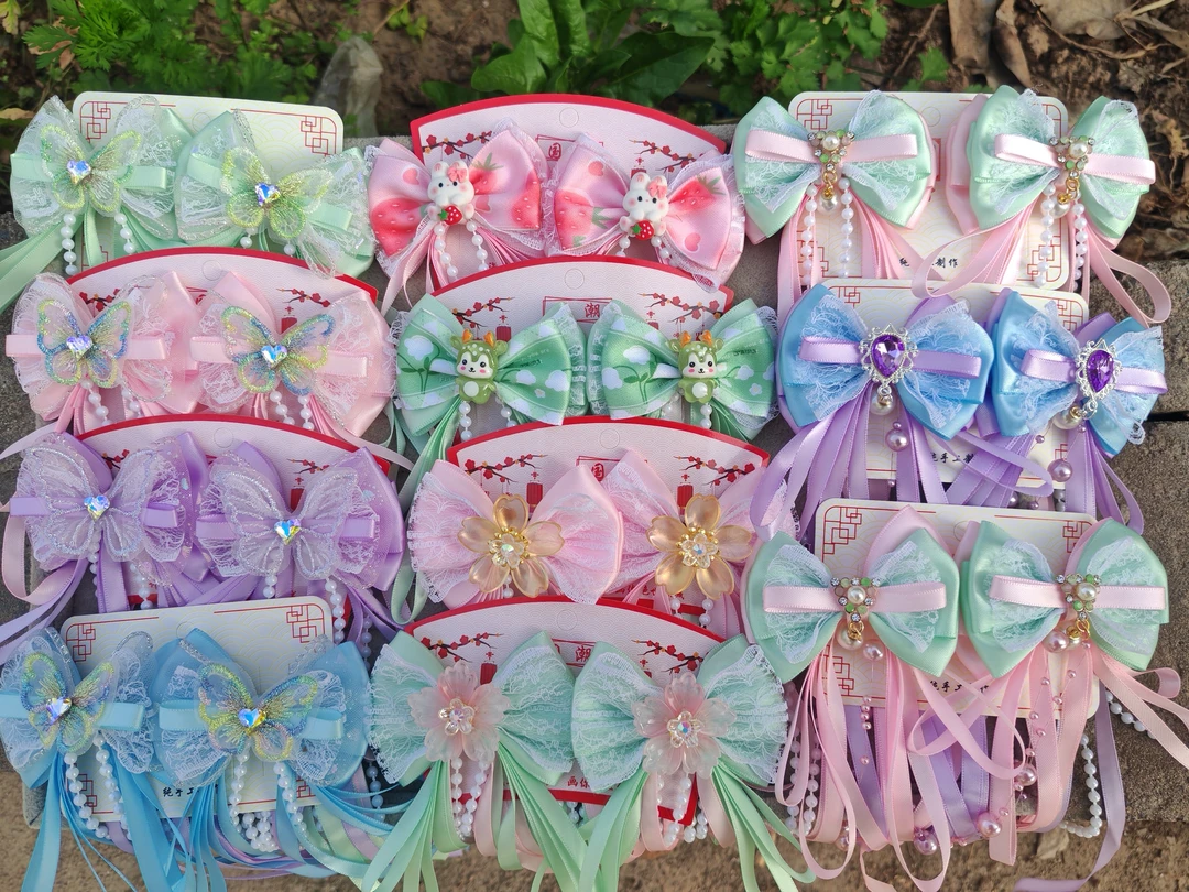 精品DIY对夹飘带随机一卡