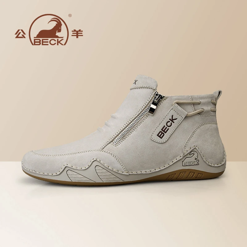 BECK/公羊新款男士男鞋意大利纯手工休闲皮鞋男潮鞋TL-98260-