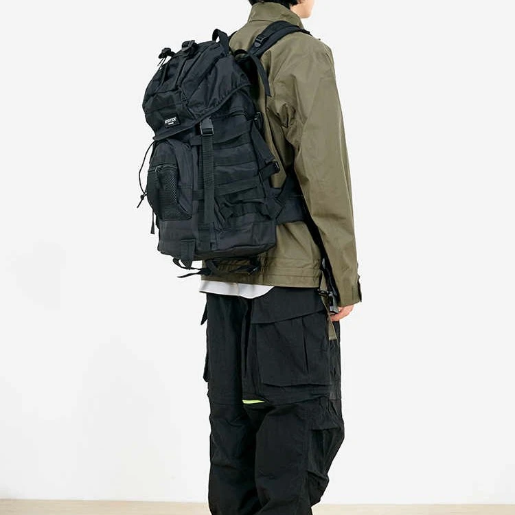 MYEDITION潮牌机能大容量背包男户外登山包旅游防水旅行出游双肩