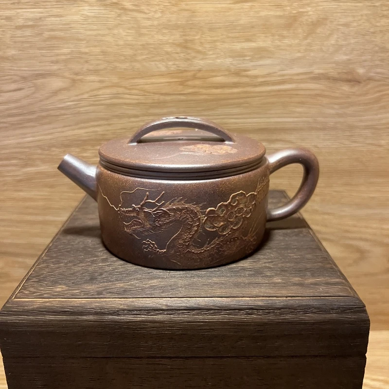 【云龙云天汉瓦】工堂壶-原矿手工紫砂壶