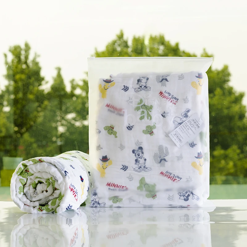 5915 婴儿浴巾6层纱布105*105cm