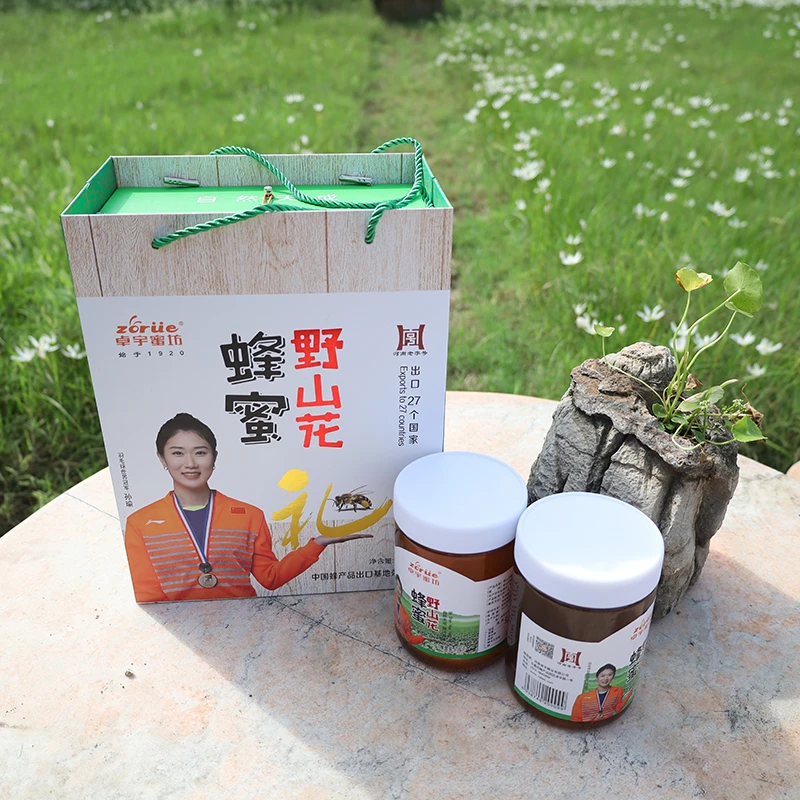 农家野山花佳品蜂蜜礼盒产品成熟原味深山密林清甜密封