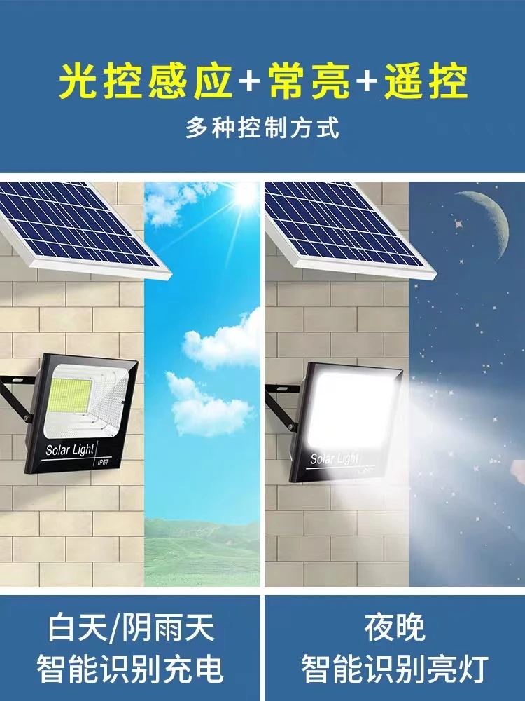 太阳能灯室内庭院灯家用太阳能灯壁灯照明技术