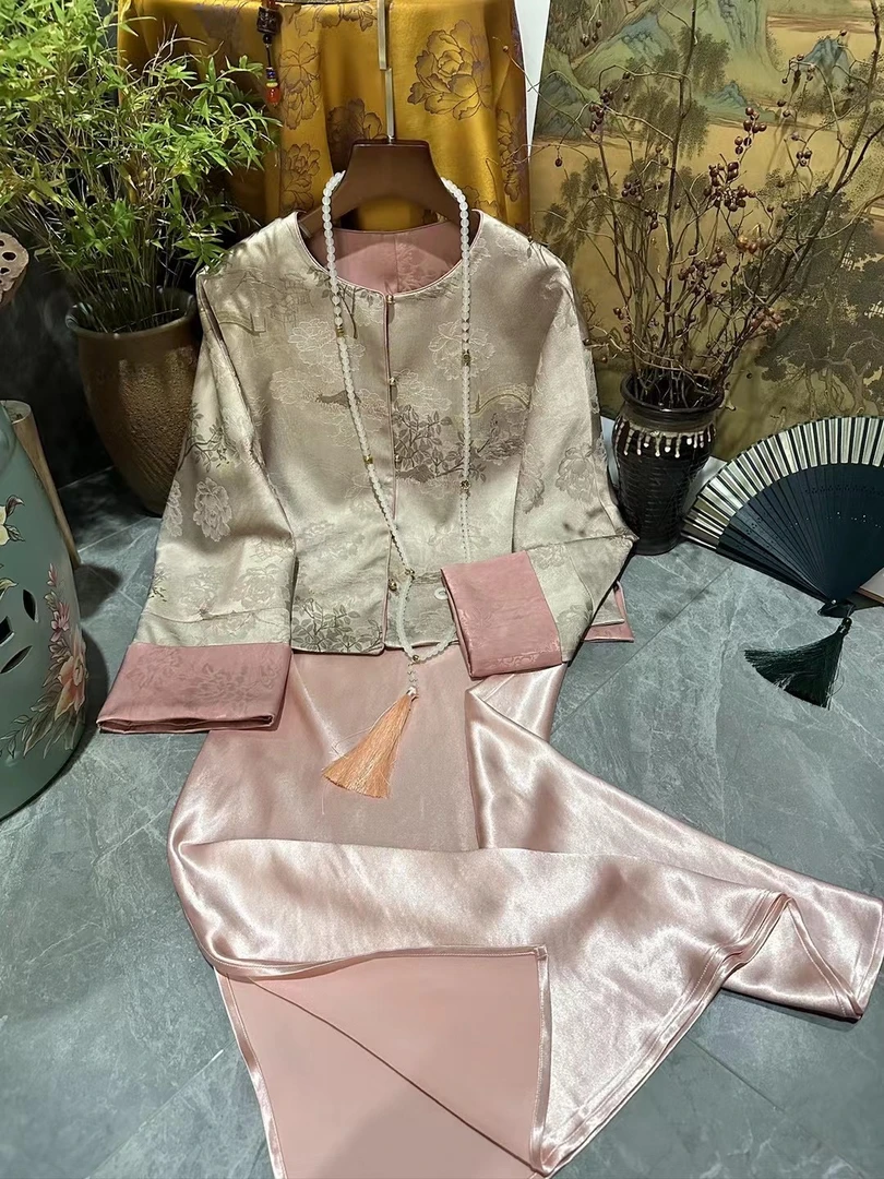 【美子精选】深圳南油高端女装国风新中式外套