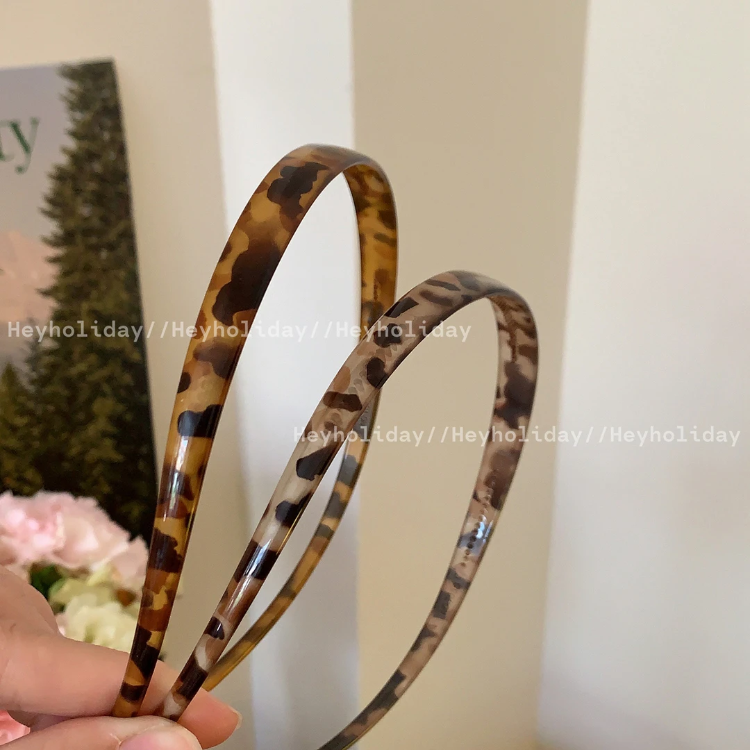 春夏款发箍气质百搭亚克力款复古少女简约甜美