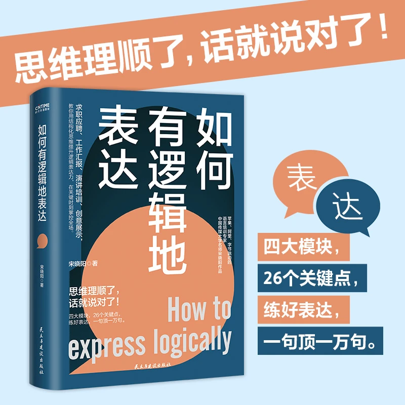 【杜子建推荐】如何有逻辑地表达(思维理顺了,话就说对了!)