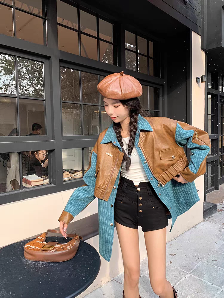 【865.891这里拍】潮牌欧货女外套女时尚休闲设计师
