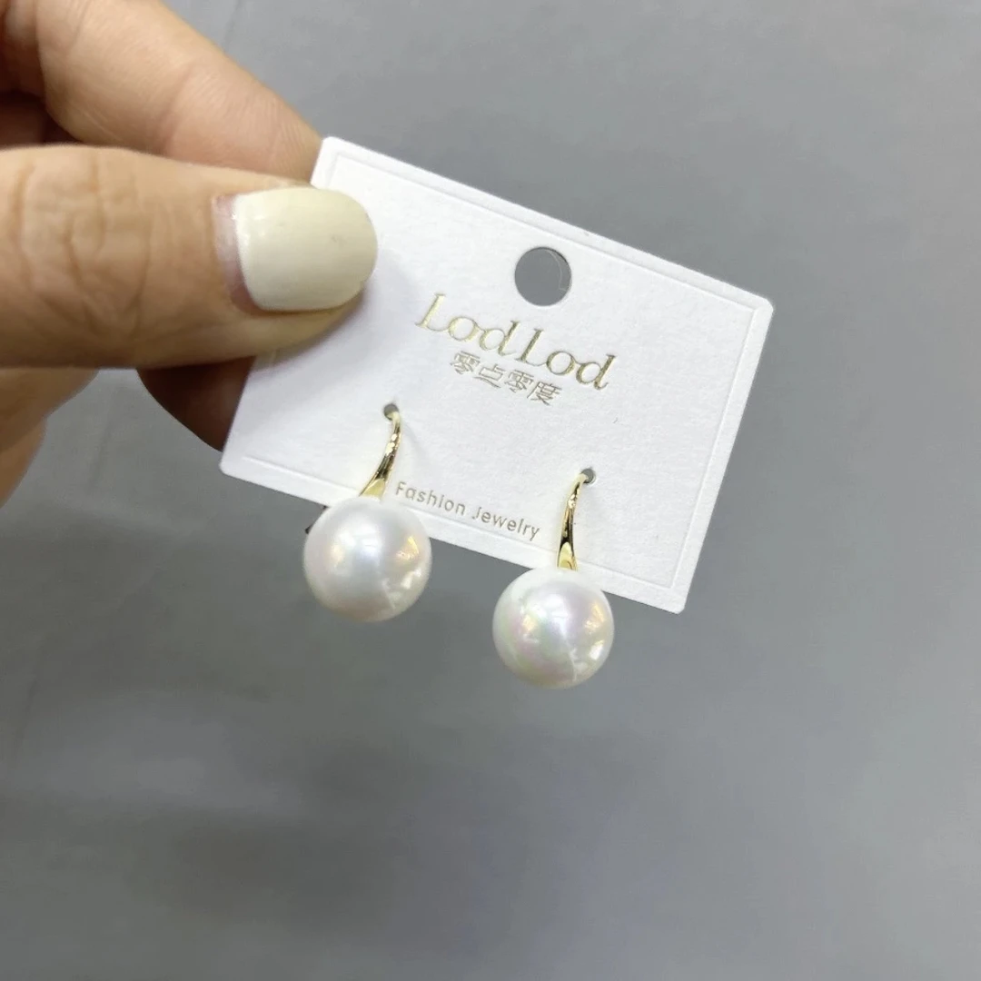 铜合金树脂耳饰 非金属树脂耳饰【娜宝推荐】新款时尚净装饰耳环