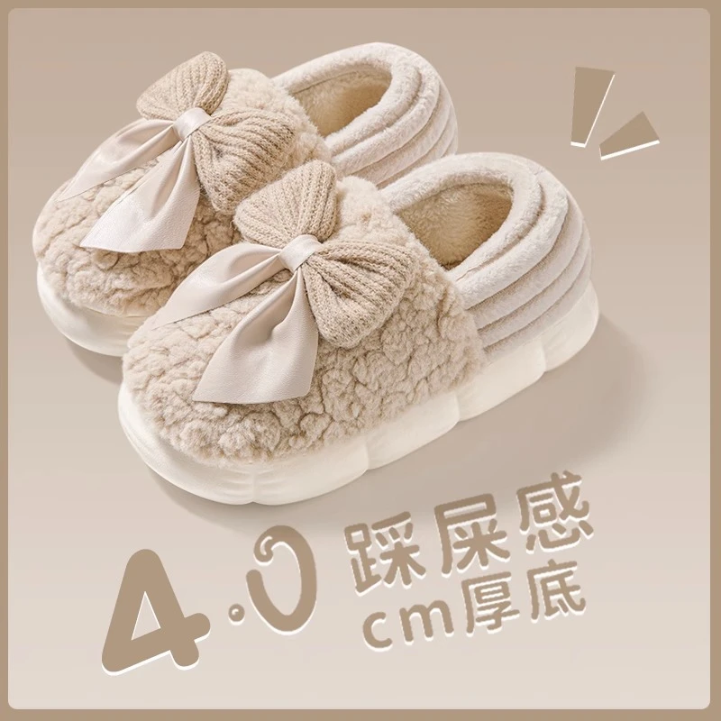 月子鞋女秋冬季产后孕妇9月10月11月包跟室内保暖防滑棉拖鞋冬天