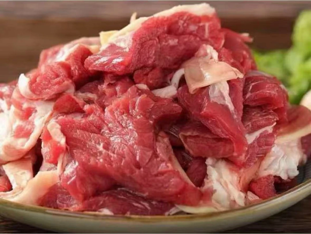 【牛碎肉】国产清真 牛碎肉贴骨肉 原味无骨新鲜 三/四斤装