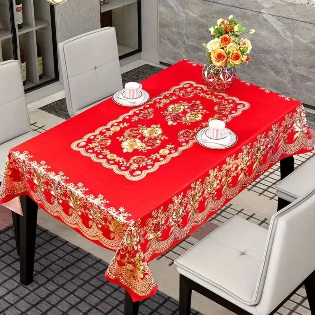 【150*90】升级版对花桌布防水防油防烫免洗