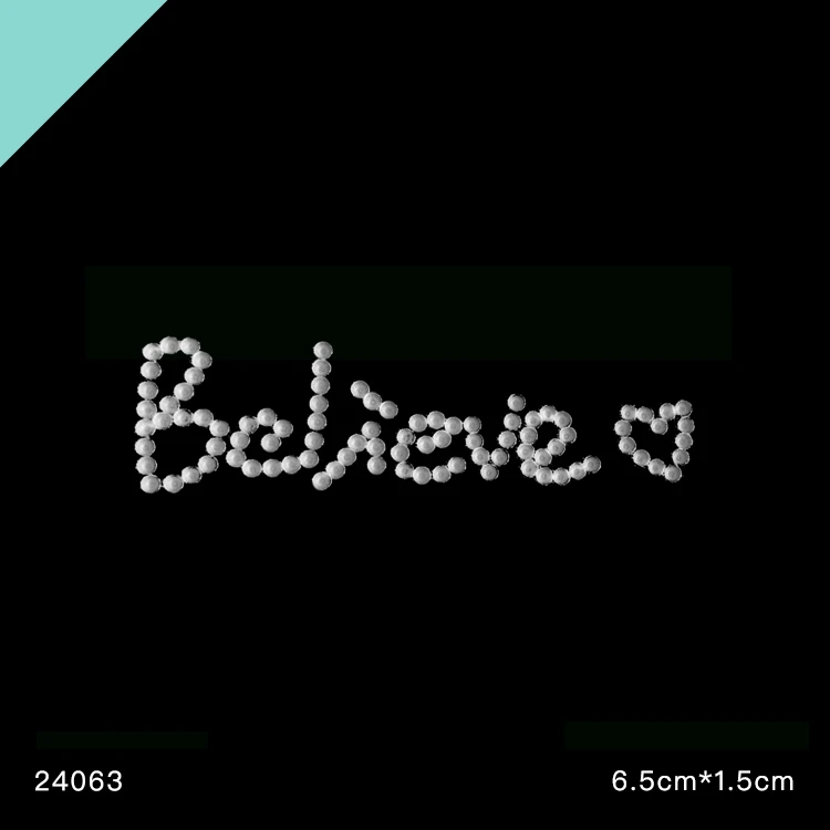 烫图烫钻字母图案贴logo爆闪胸标厂家直销免缝钉辅料纯手工DIY063