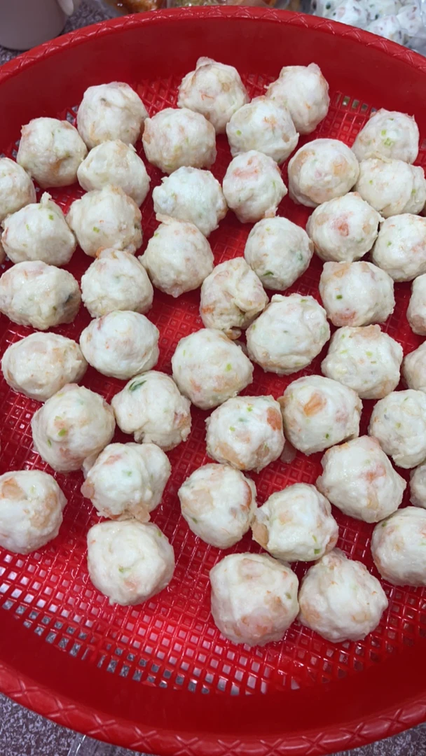 墨鱼虾丸2包（拼三单发货）