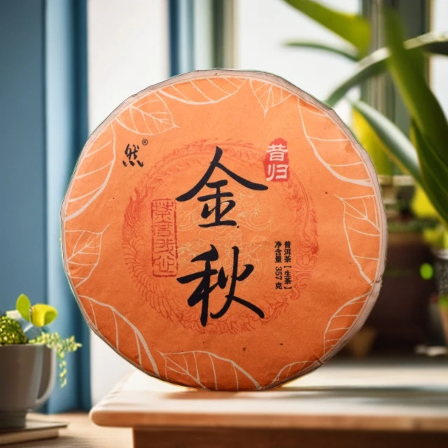 【浩哥】2020昔归金秋云南普洱茶生茶黄金叶大叶茶357g
