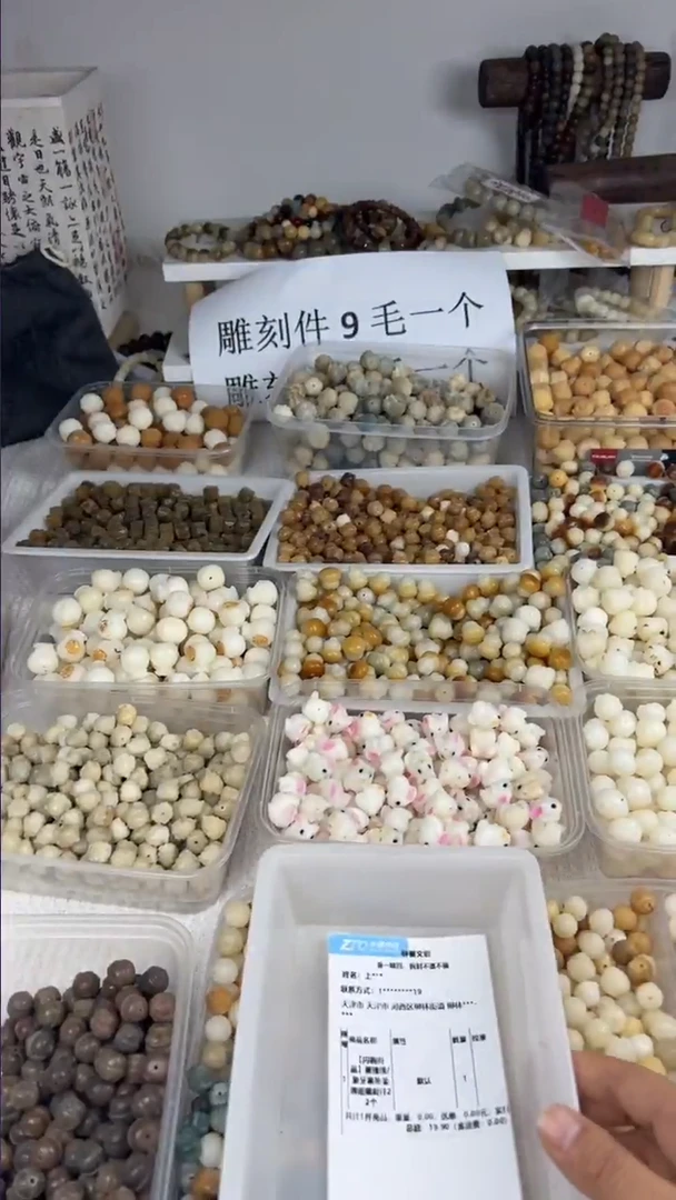 【闪购商品】菩提根/象牙果吊坠跑环10个