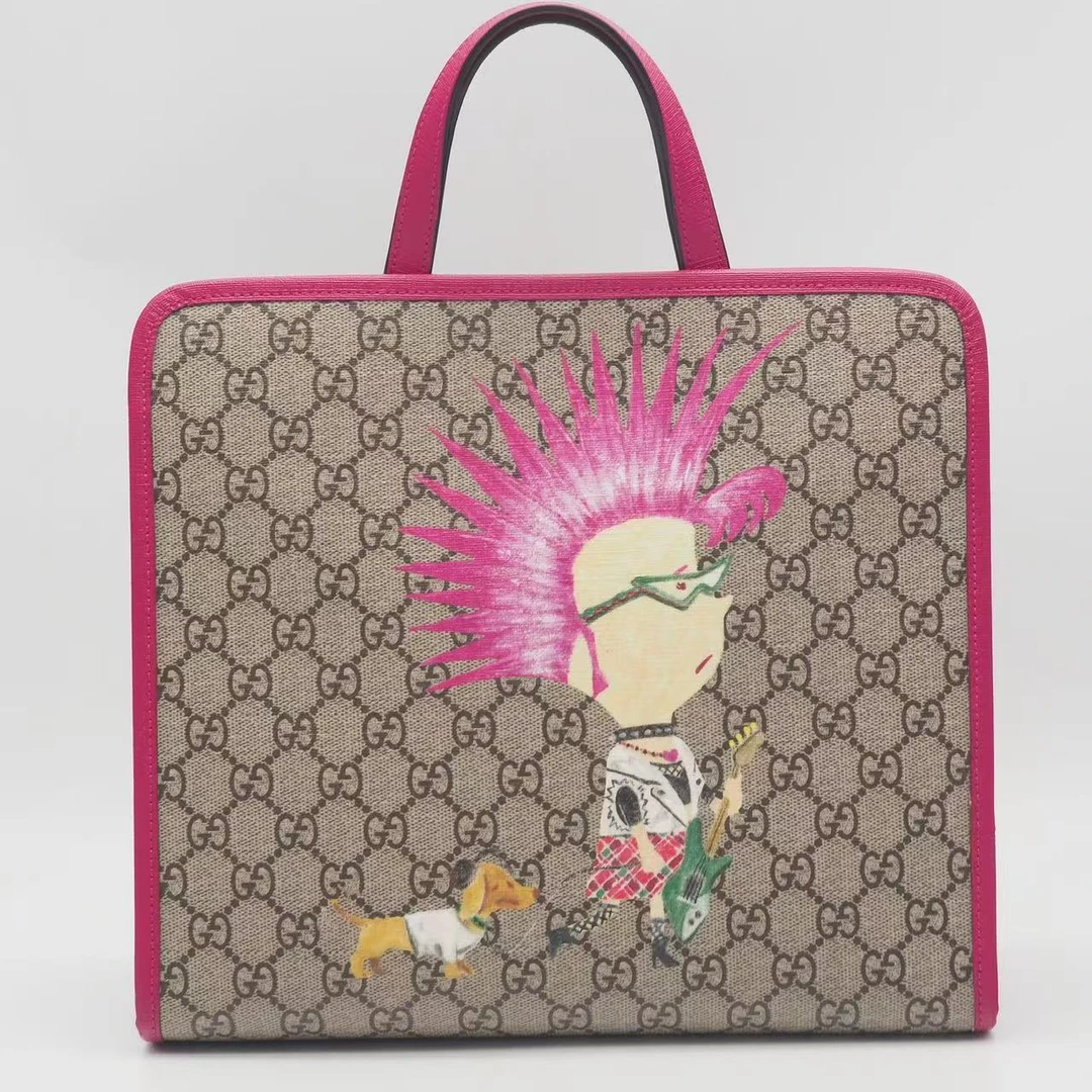 95新 GUCCI/古驰 爆炸头儿童包