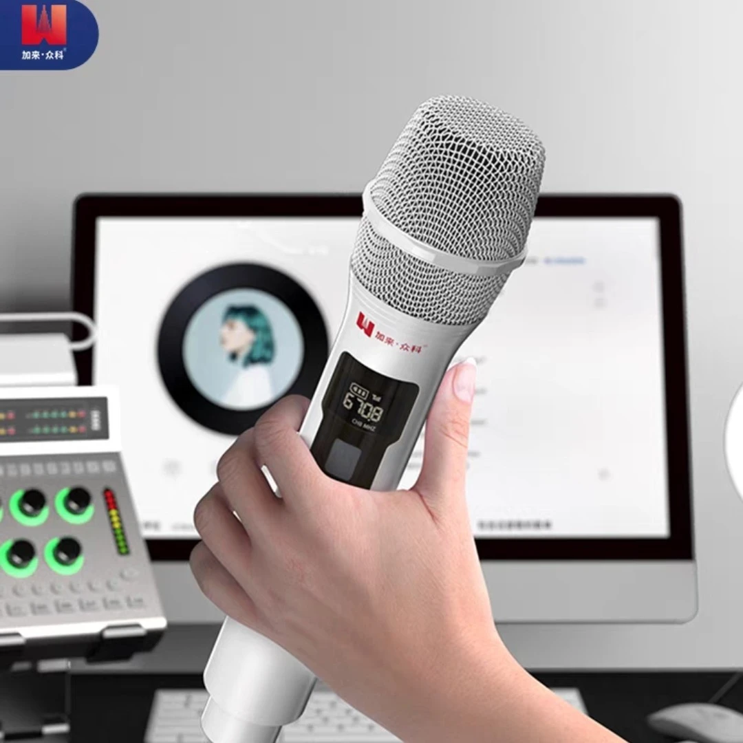 加来众科wm20无线一拖二麦克风