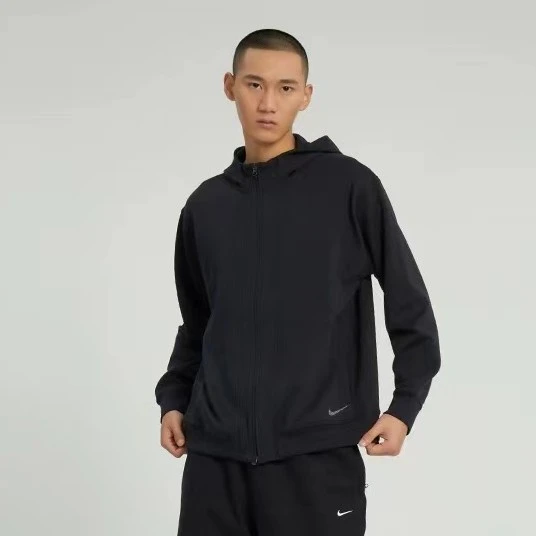 耐克 NIKE Yoga Dri-FIT男子瑜伽针织连帽开衫 DQ4877-010-330