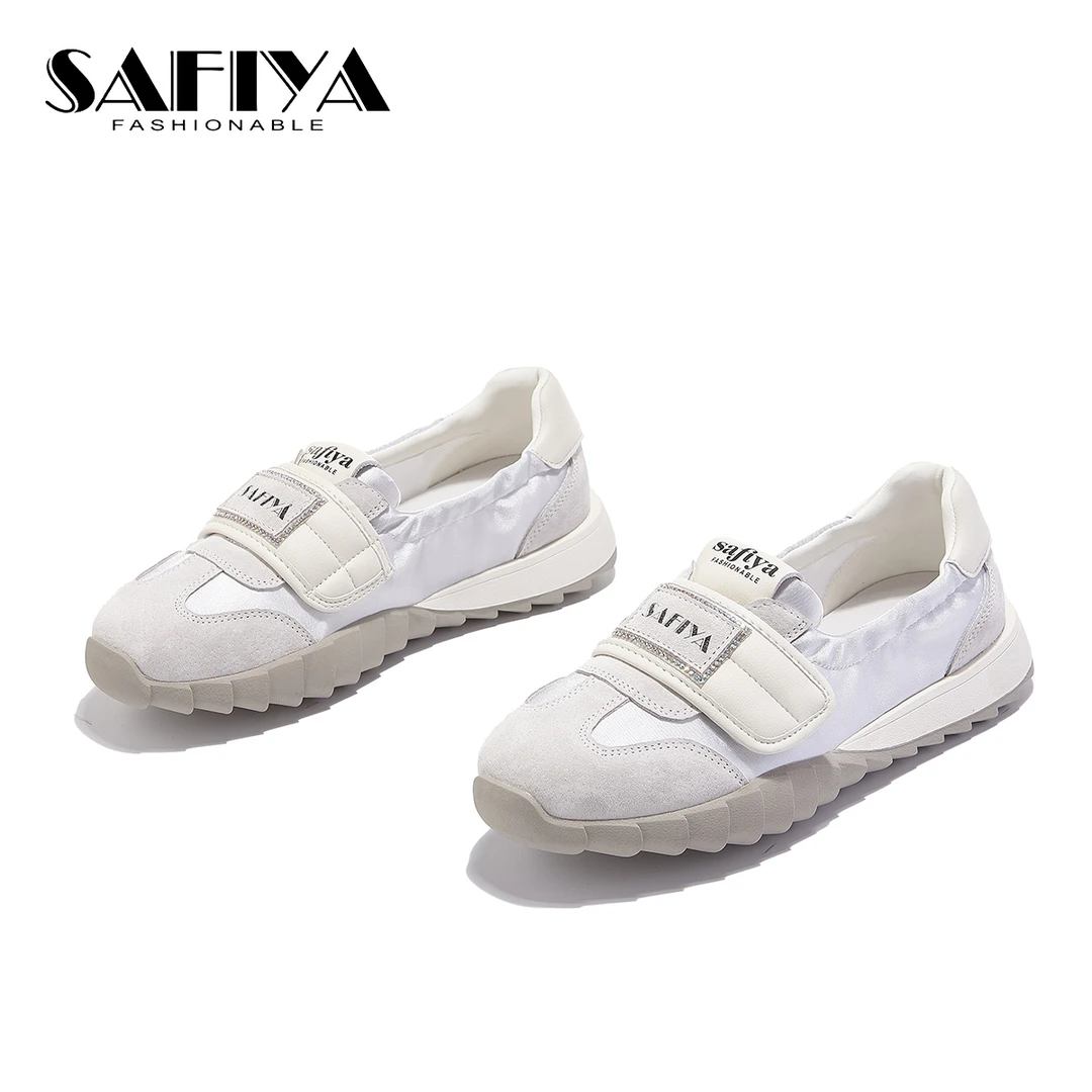 清货【风吹麦浪】索菲娅夏新款复古软底魔术贴休闲德训鞋SF42111B62