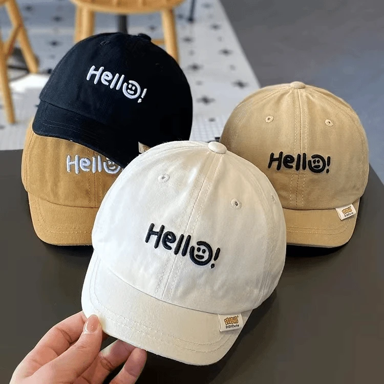 日系宝宝帽子春秋季鸭舌帽婴幼儿时尚短檐棒球帽男女童遮阳防晒帽