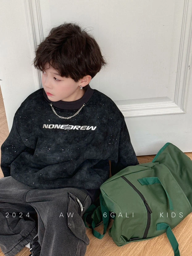 LGL- 65807   高货加绒撒银卫衣