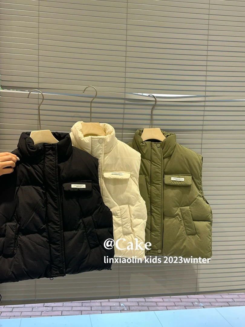 LXL- 22092  高货贴标夹棉马甲