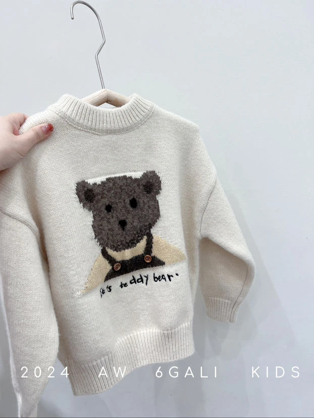LGL- 62859 高货时尚小熊毛衣