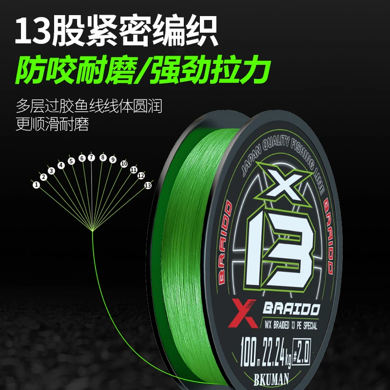 羽逸正品日本进口13编YGKPE JP线路亚主线路亚子线谷麦专用钓鱼线