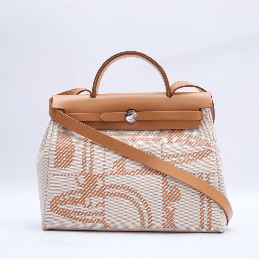 99新 Hermes/爱马仕 【33精选】P224724886 Herbag 31 帆布 Z刻