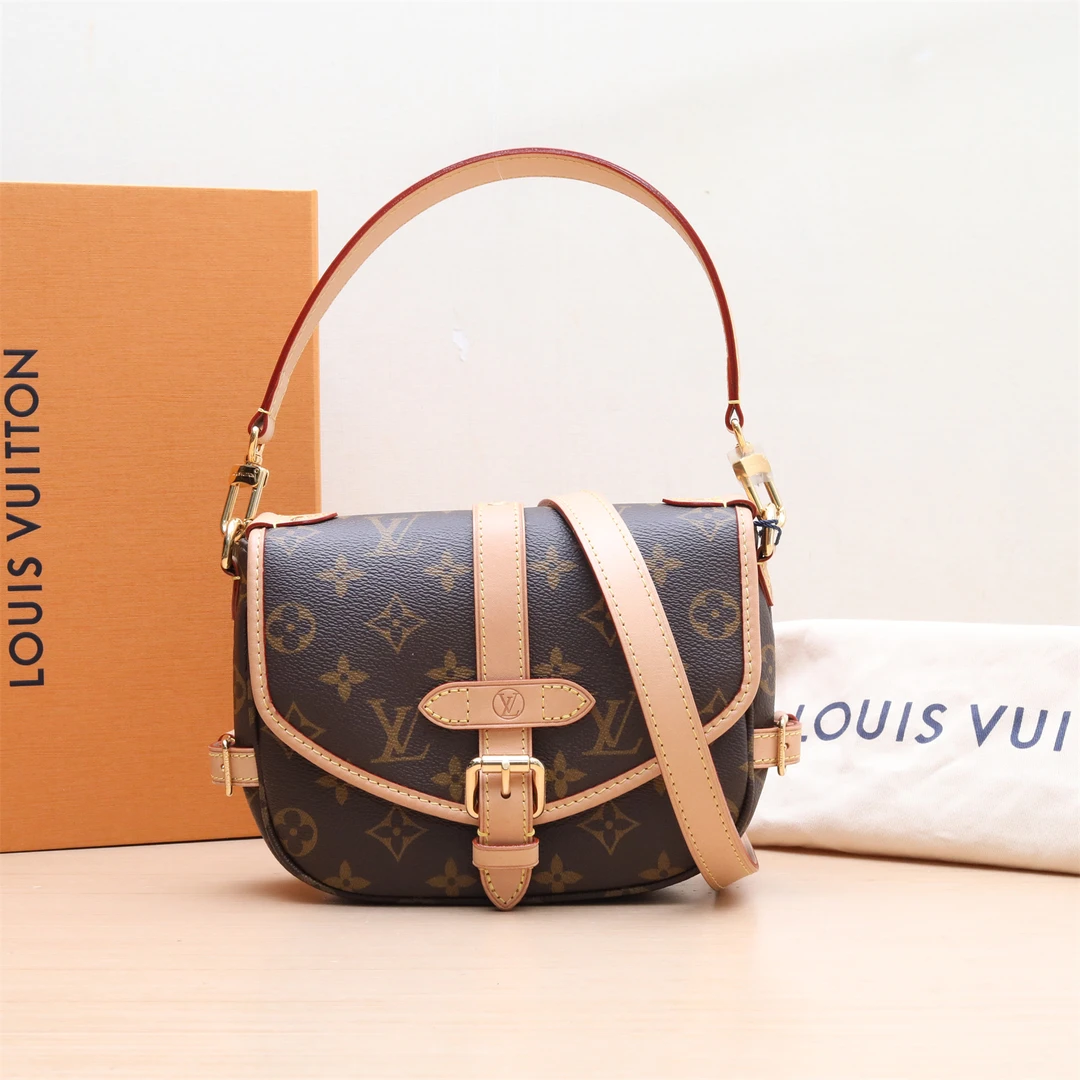 99新 LouisVuitton/路易威登 小花佳珊双子星 小号 20 老花246246