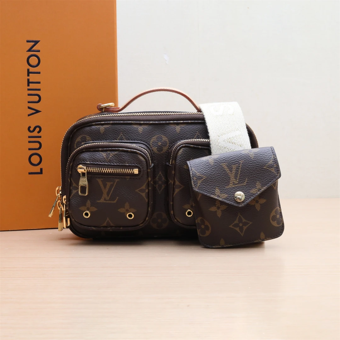 99新 LouisVuitton/路易威登 小花佳珊 450892 相机包 老花