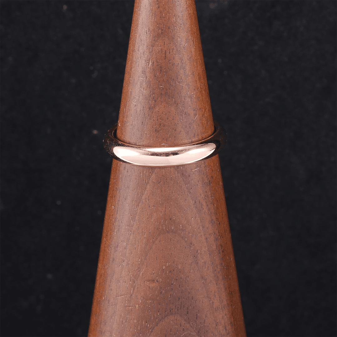 99新 Cartier/卡地亚 【33精选】828144 素圈戒指 18K玫瑰金 55