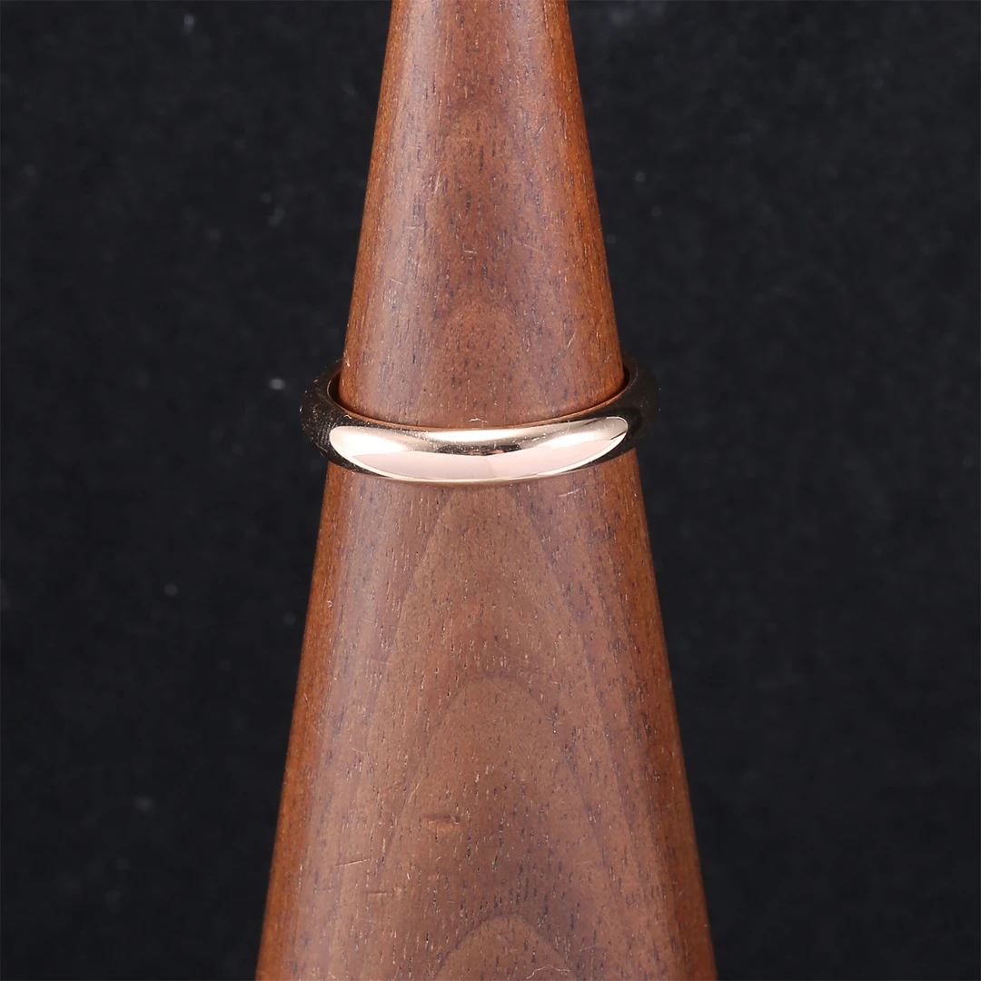 99新 Cartier/卡地亚 【33精选】828144素圈戒指 18K玫瑰金 55