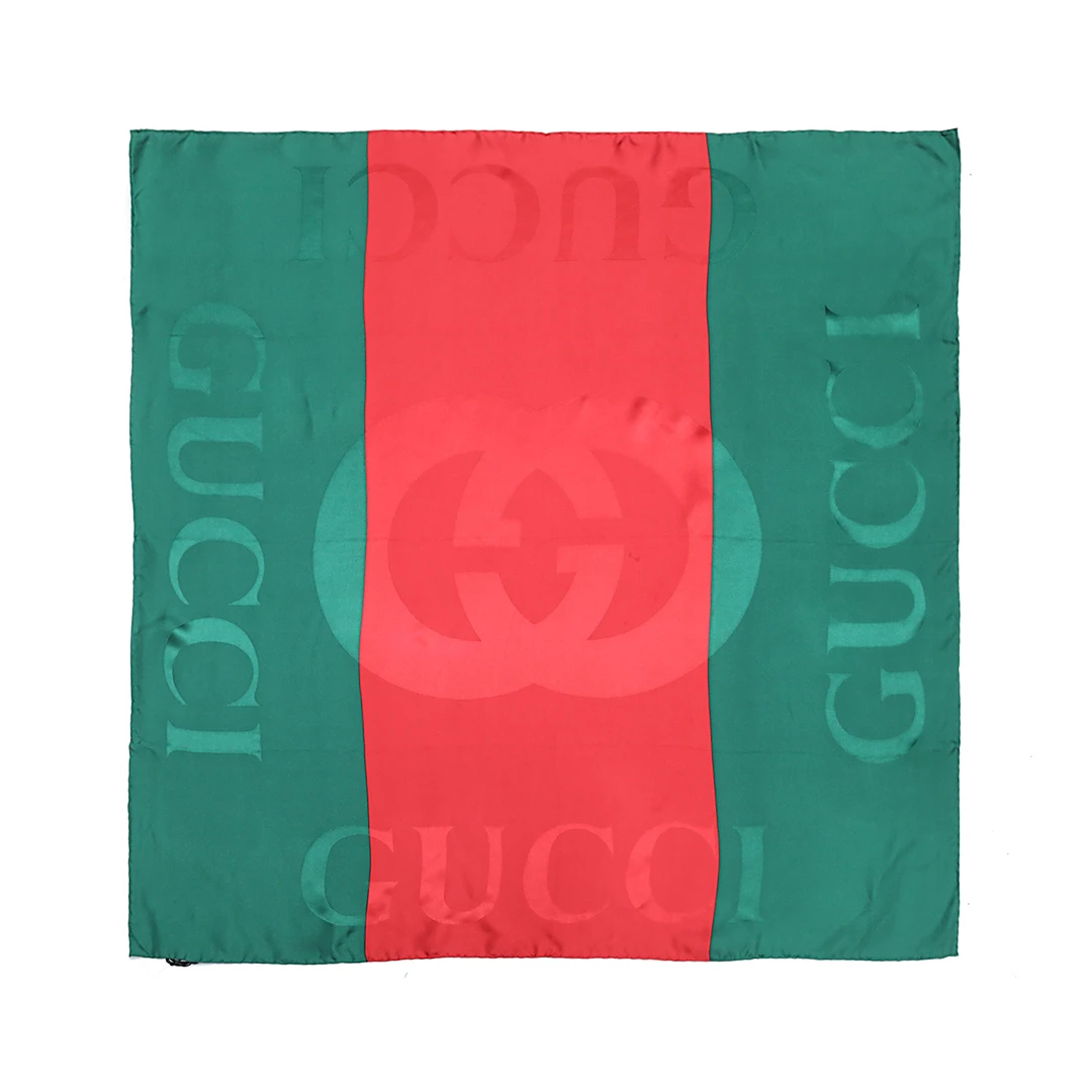 99新 GUCCI/古驰 小花佳珊P243975011gucci 印花丝巾