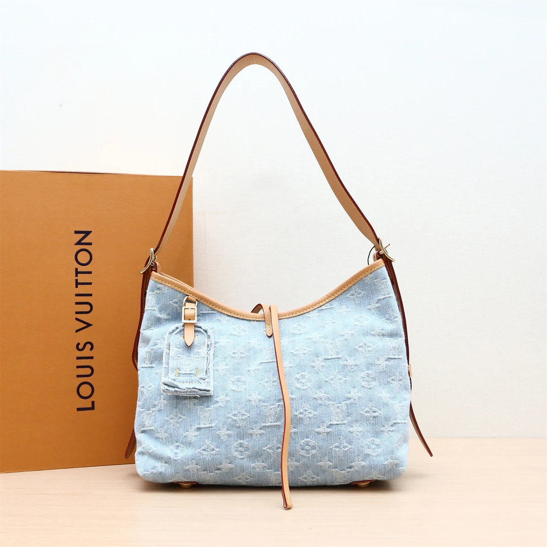 99新 LouisVuitton/路易威登 小花佳珊450298 CARRYALL 小号 29