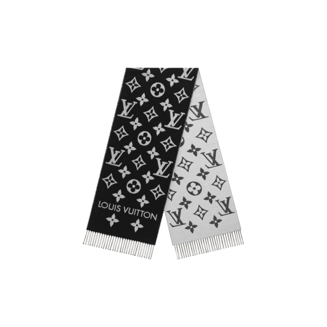 全新未使用 LouisVuitton/路易威登 小花佳珊TP017125 双面围巾