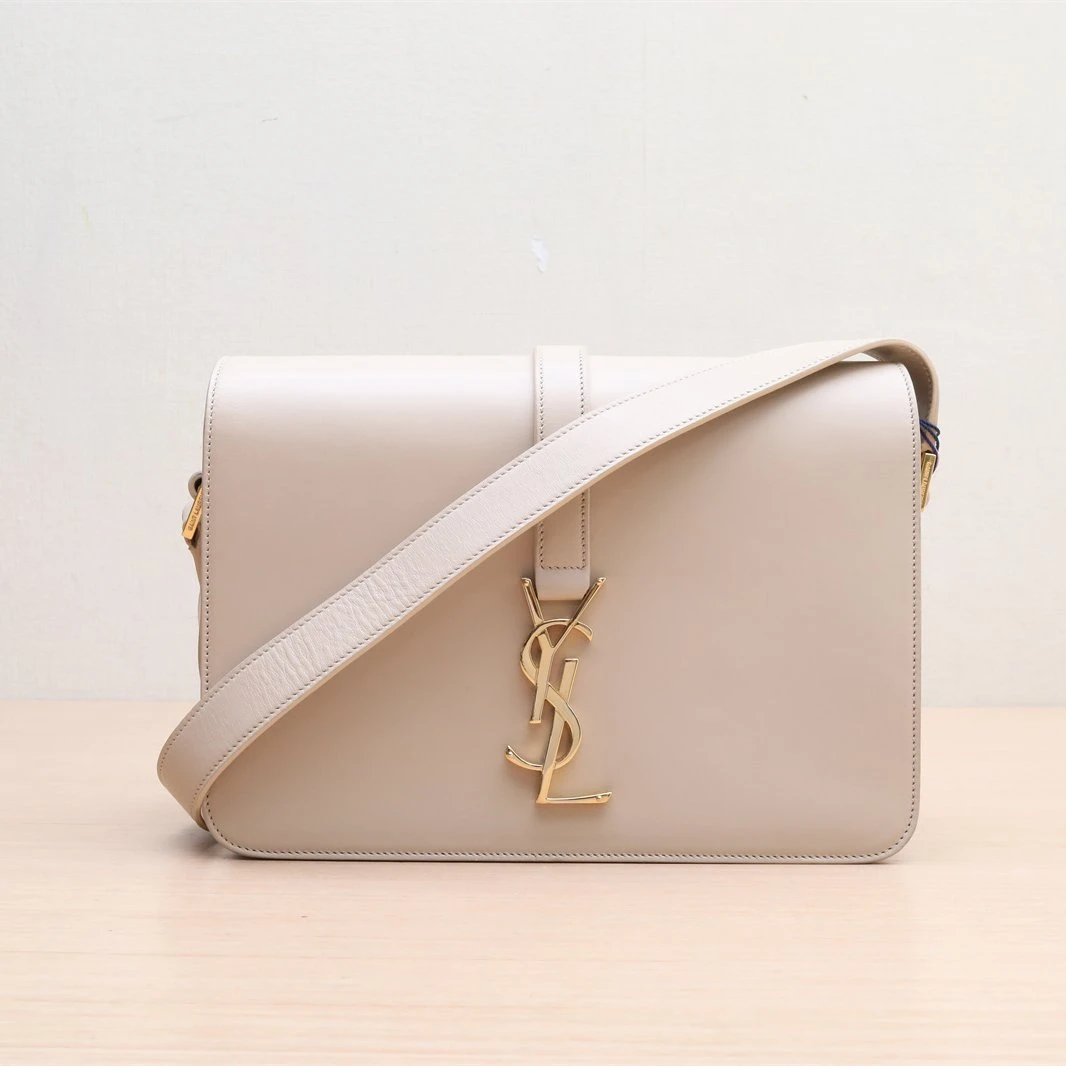 95新 YSL/圣罗兰 新粉黑黑 P234552567单肩包