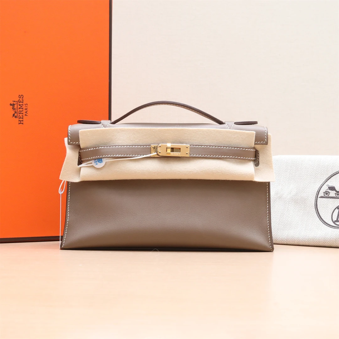 99新 Hermes/爱马仕 【33精选】934762 KELLY 18大象灰