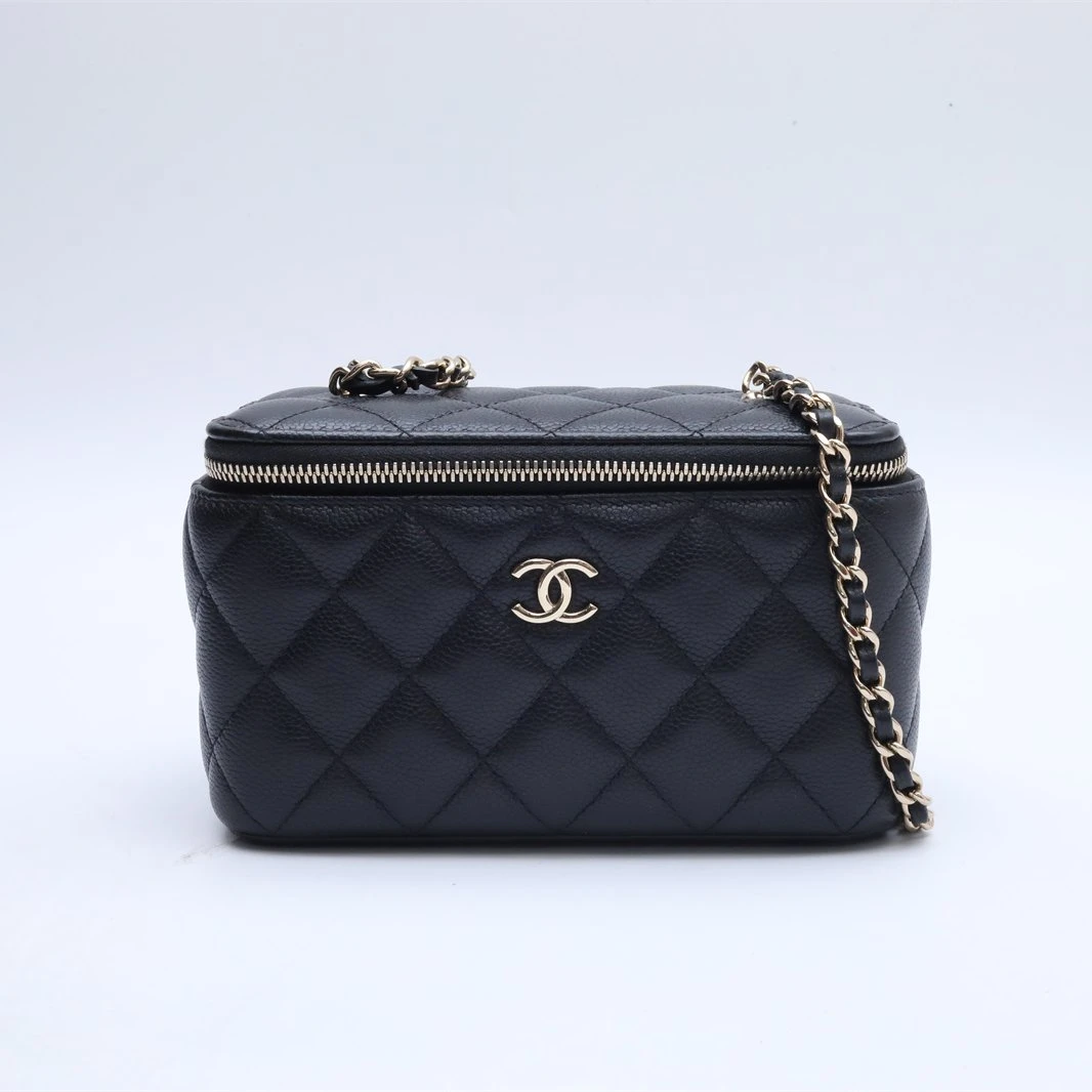 99新 Chanel/香奈儿 【33精选】829462 22S 长盒子化妆包