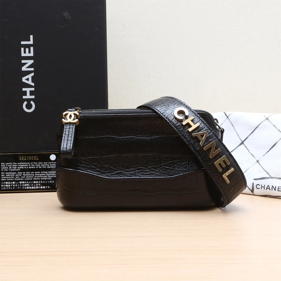 99新 Chanel/香奈儿 【33精选】074254 流浪 WOC 拉链版 19cm
