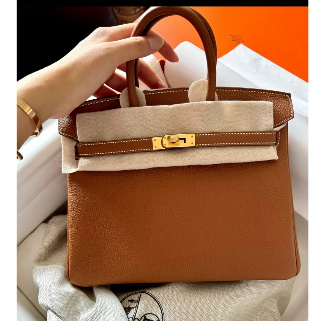 99新 Hermes/爱马仕 拆单姑姑P234966292 Birkin 30 37金棕色