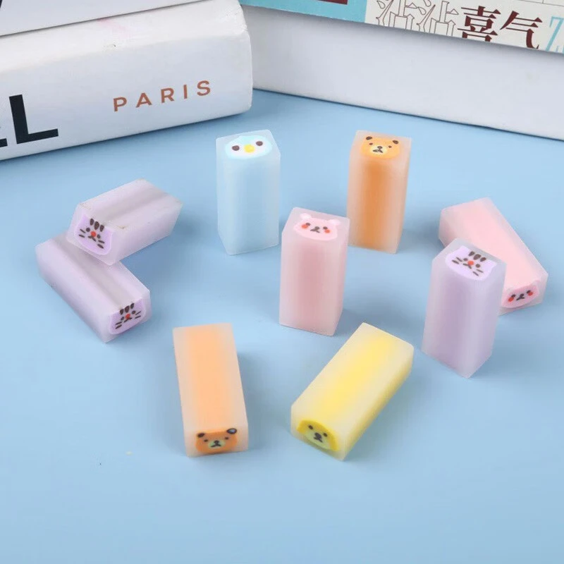 擦字成线橡皮学生擦字橡皮擦考试美术素描绘画夹心橡皮擦