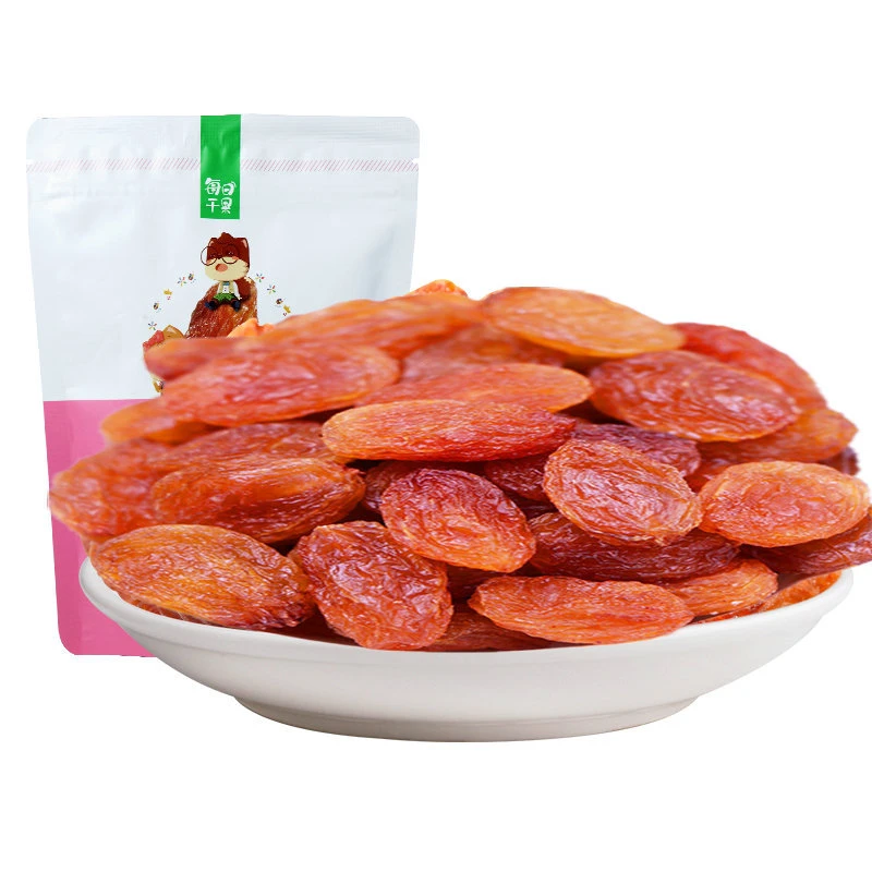 三只松鼠玫瑰红葡萄干原味清香大颗粒新疆特产提子干饱满香甜无核