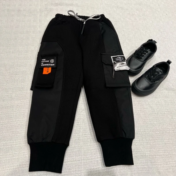 22801高端潮流时尚百搭休闲时尚儿童鸭裤C