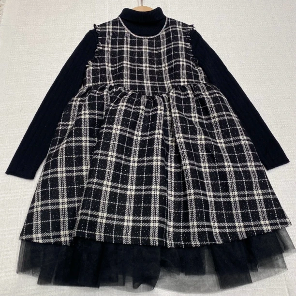 20334高端童装时尚百搭秋冬新品时尚连衣裙C14-2-4